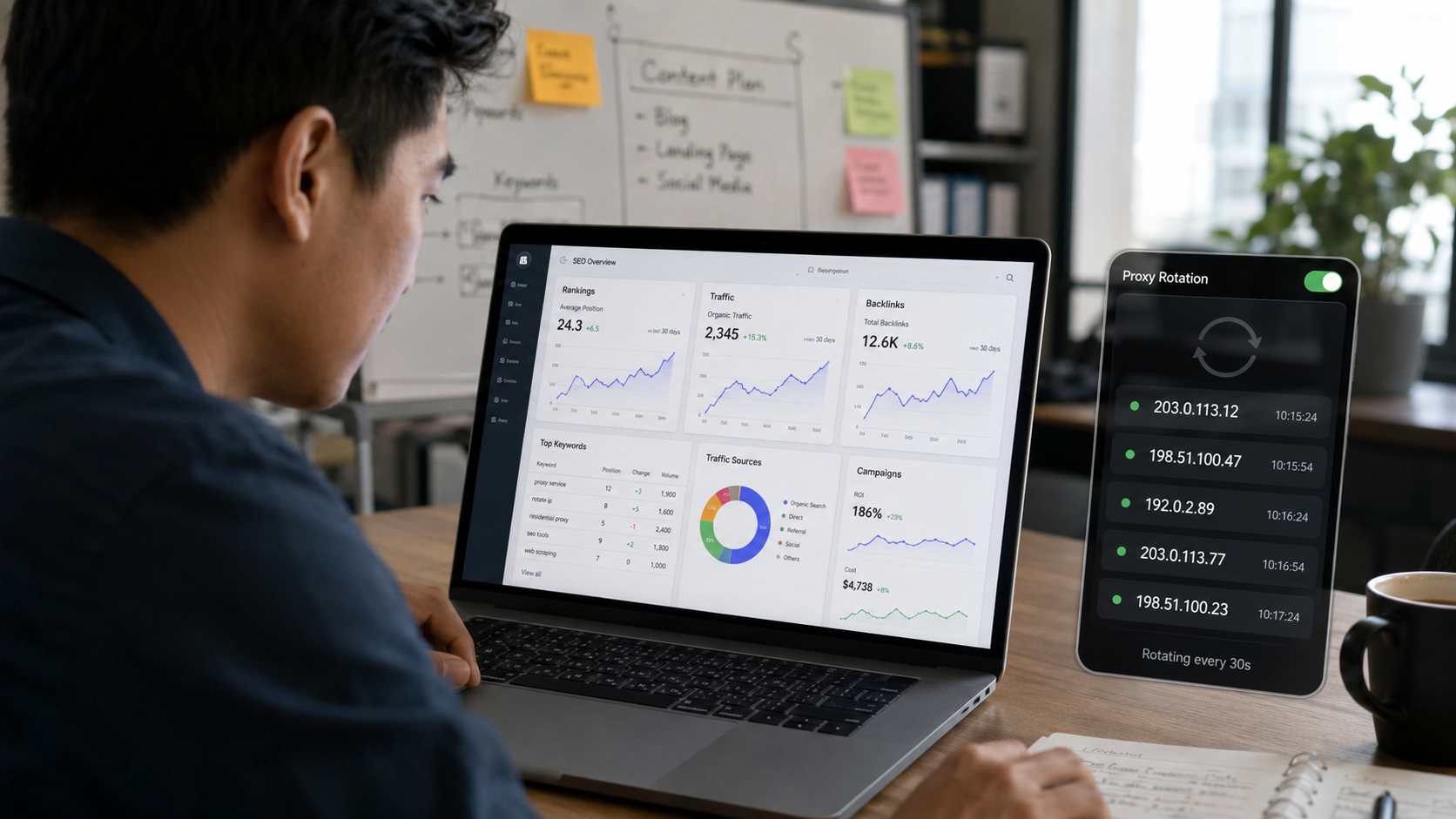 Cách Phân Bổ Proxy Theo Từng Tài Khoản Để Giảm Rủi Ro Trong Marketing Và SEO